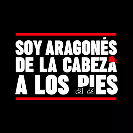 Soy aragones de la cabeza a los pies