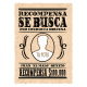 Se busca - Plantilla