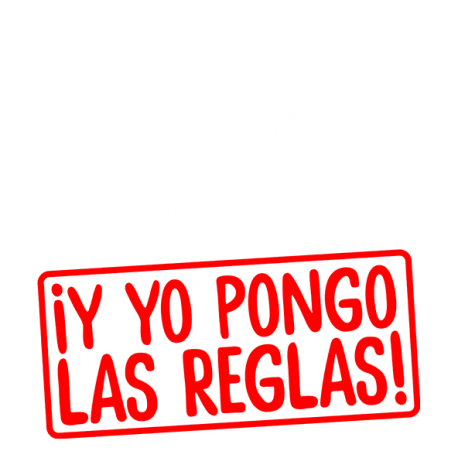 Ahora soy la hermana mayor