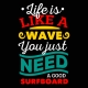 Life is like a wave v2