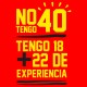 No tengo 40