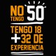 No tengo 50